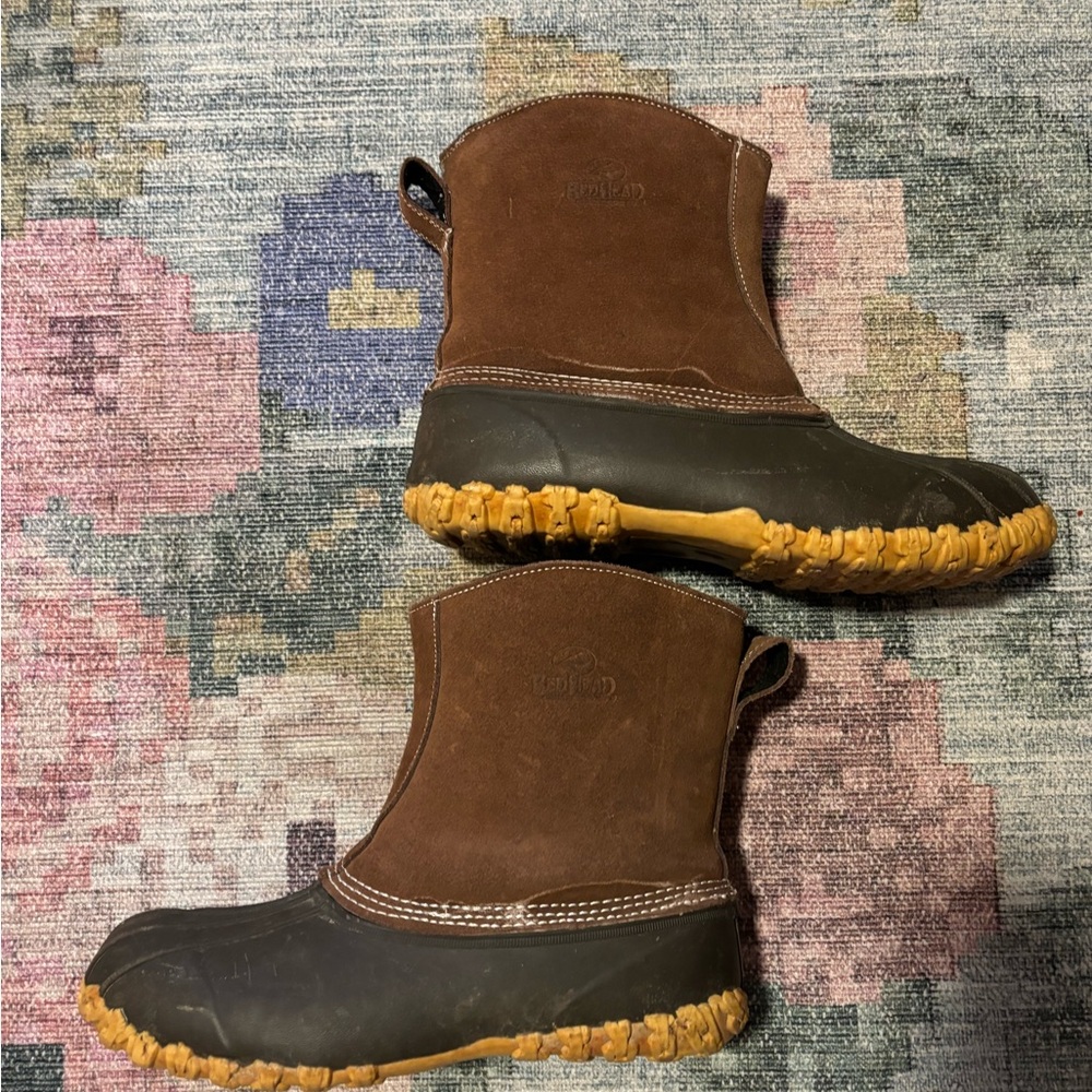 Redhead insulated Brown and Black duck boots